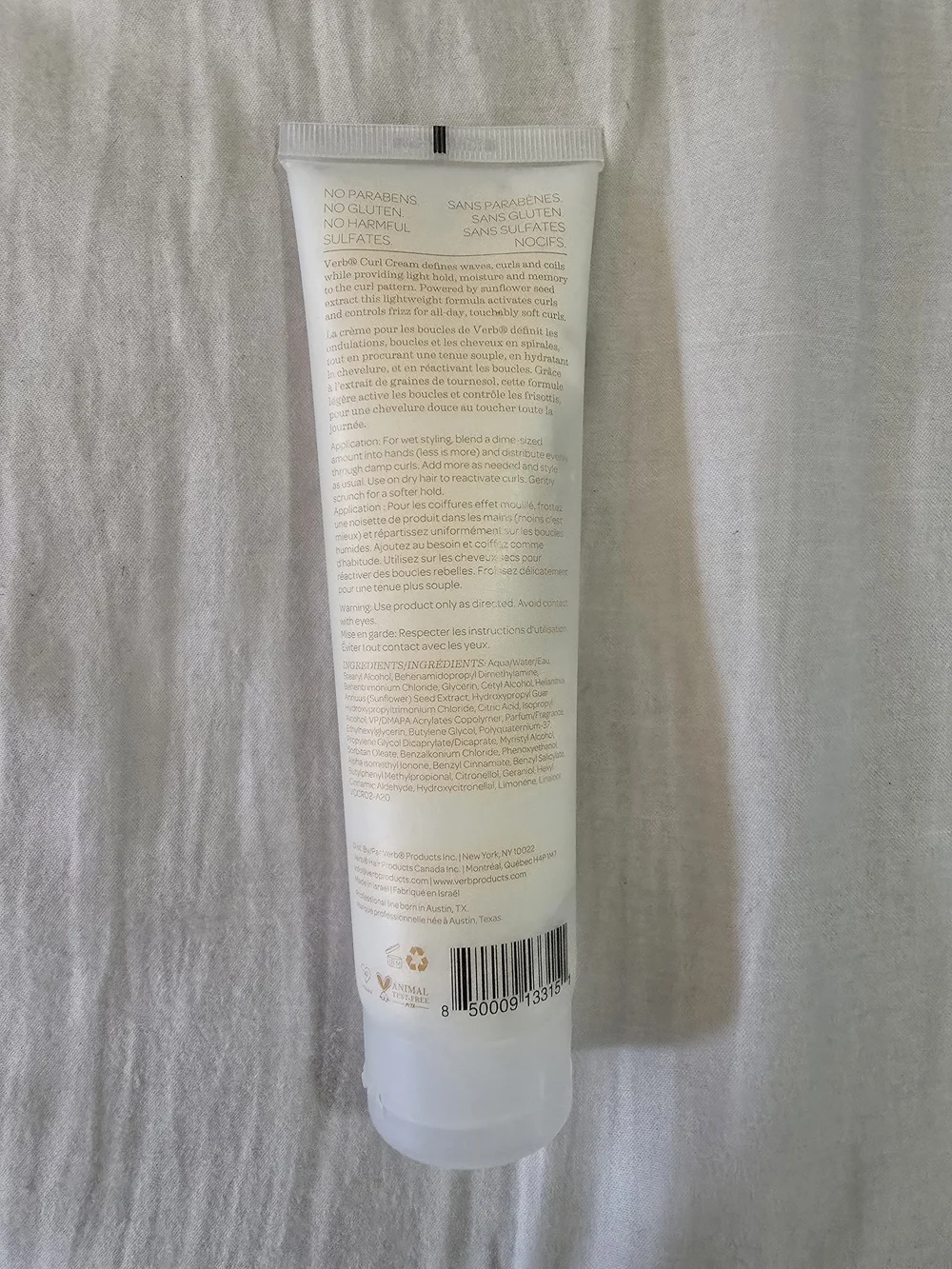 VERB Curl Cream - White with Gold Accents